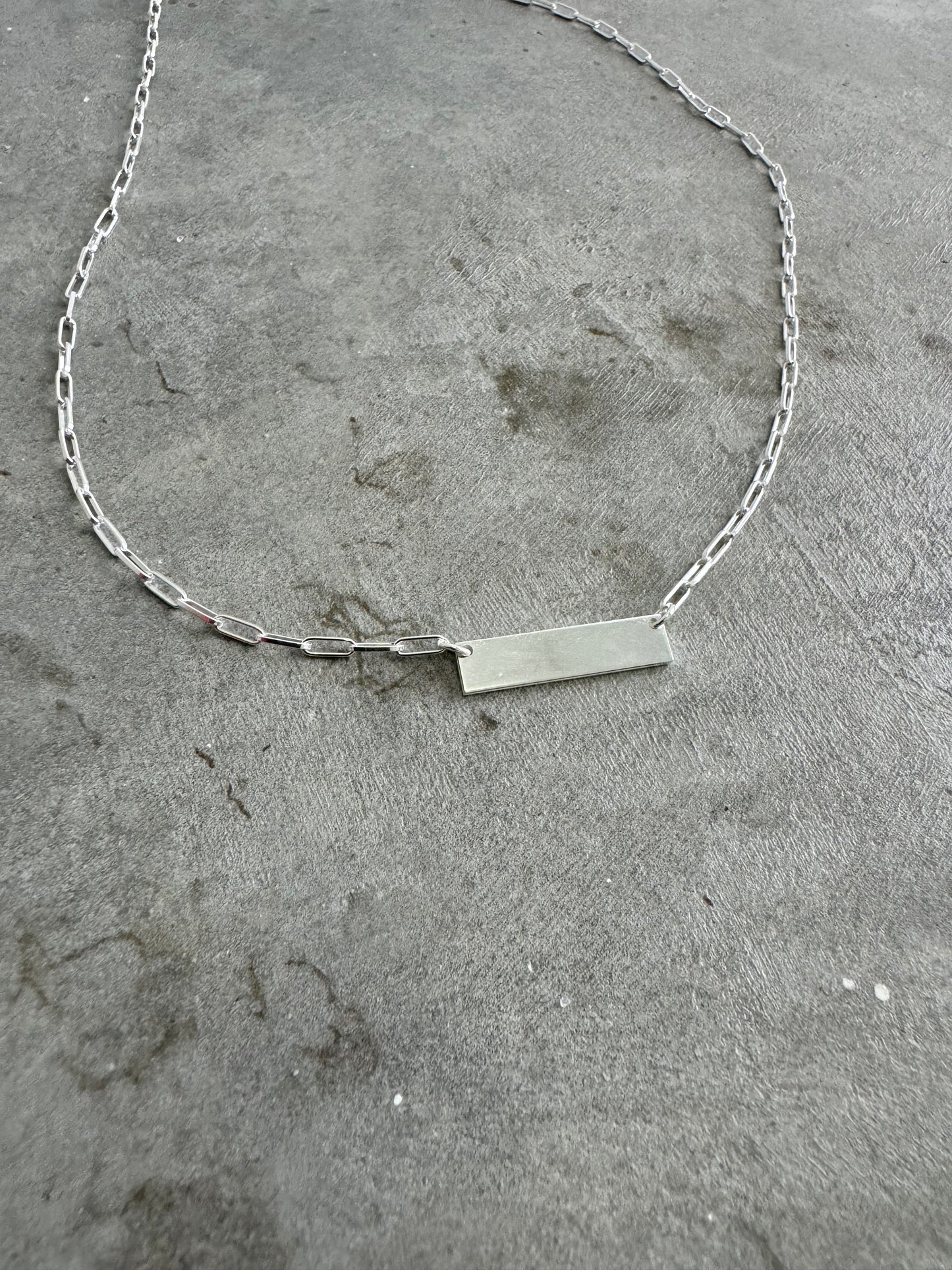 Paperclip ID Necklace