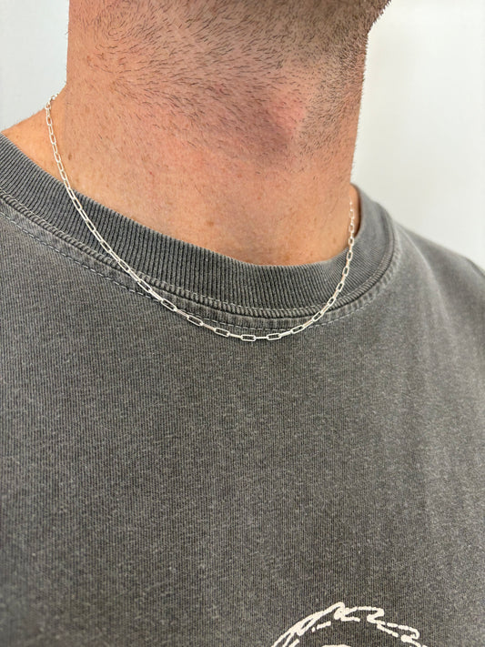 Paperclip Necklace + Bracelet Bundle