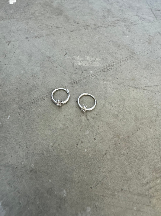 Spring Hoop Earrings
