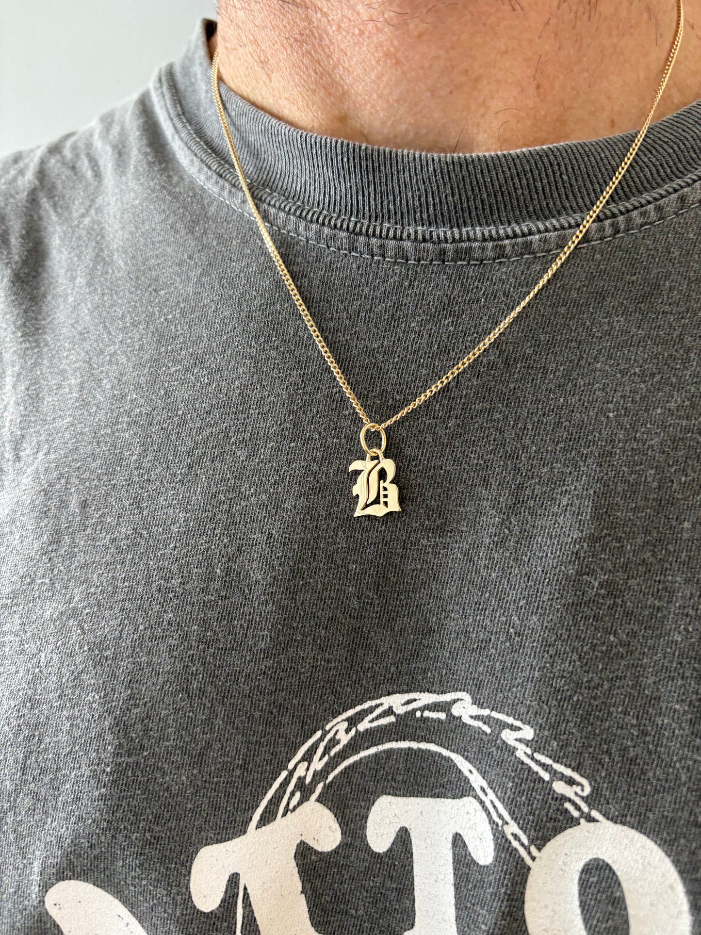 Gold Letter Necklace