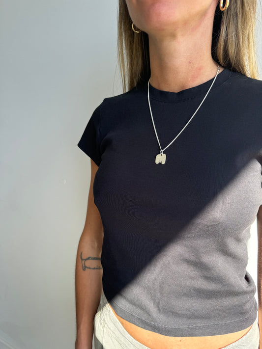 Buds Initial Necklace