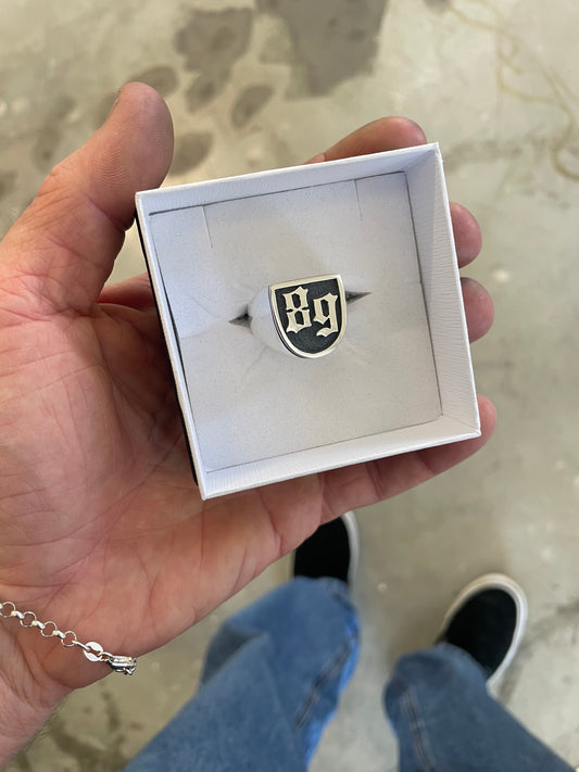 Numeral Signet Ring