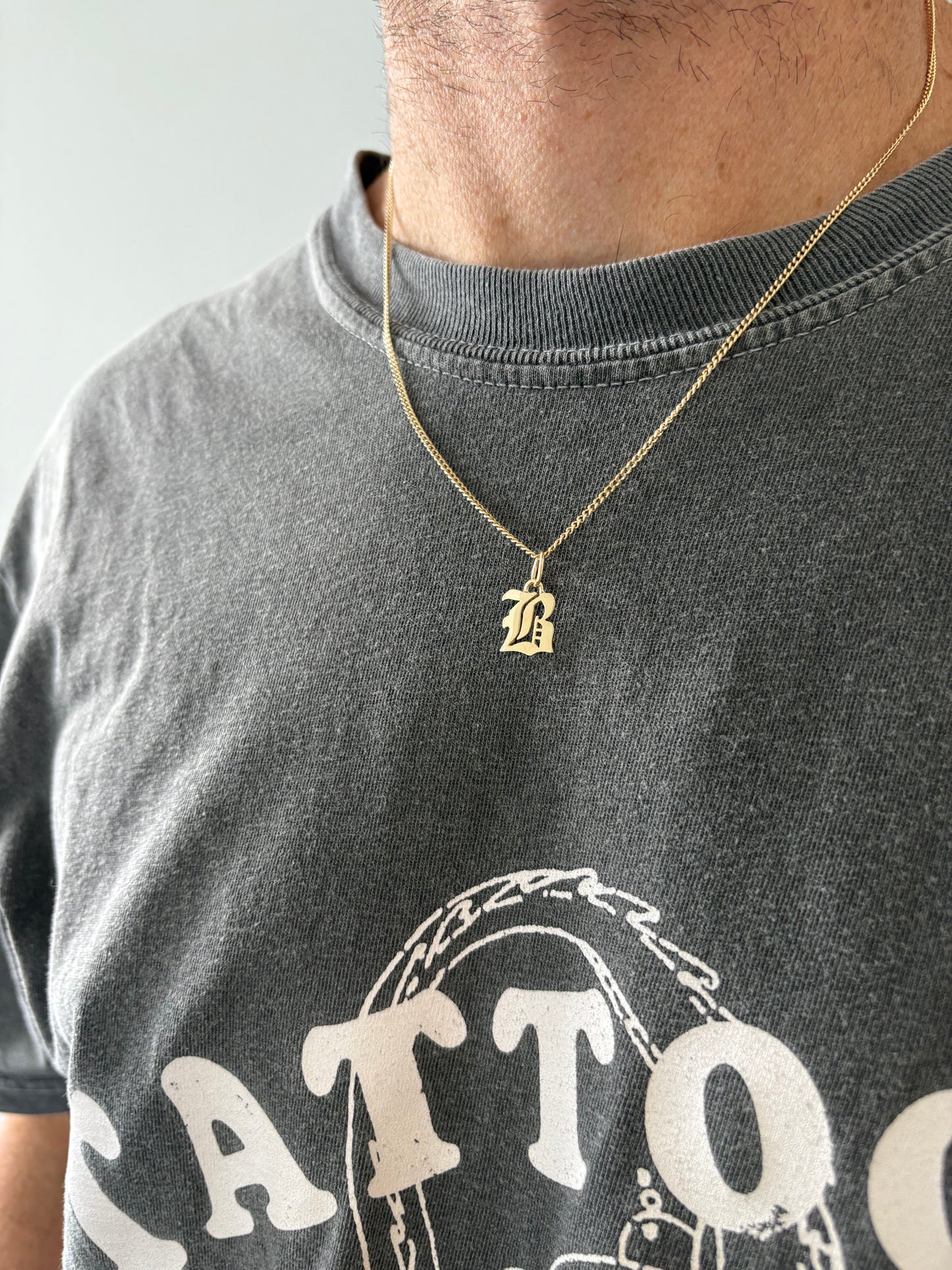 Gold Letter Necklace