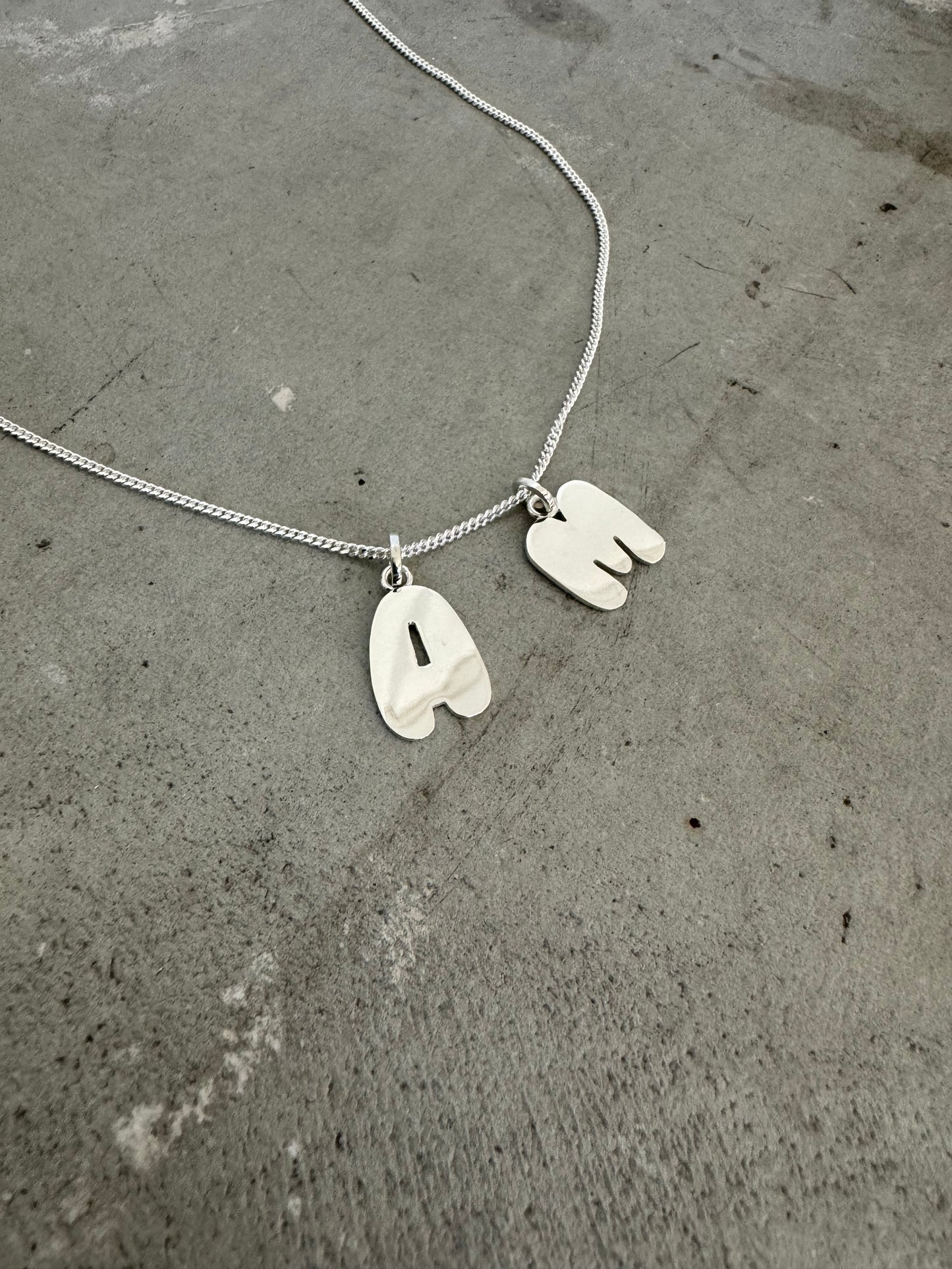 Buds Initial Necklace