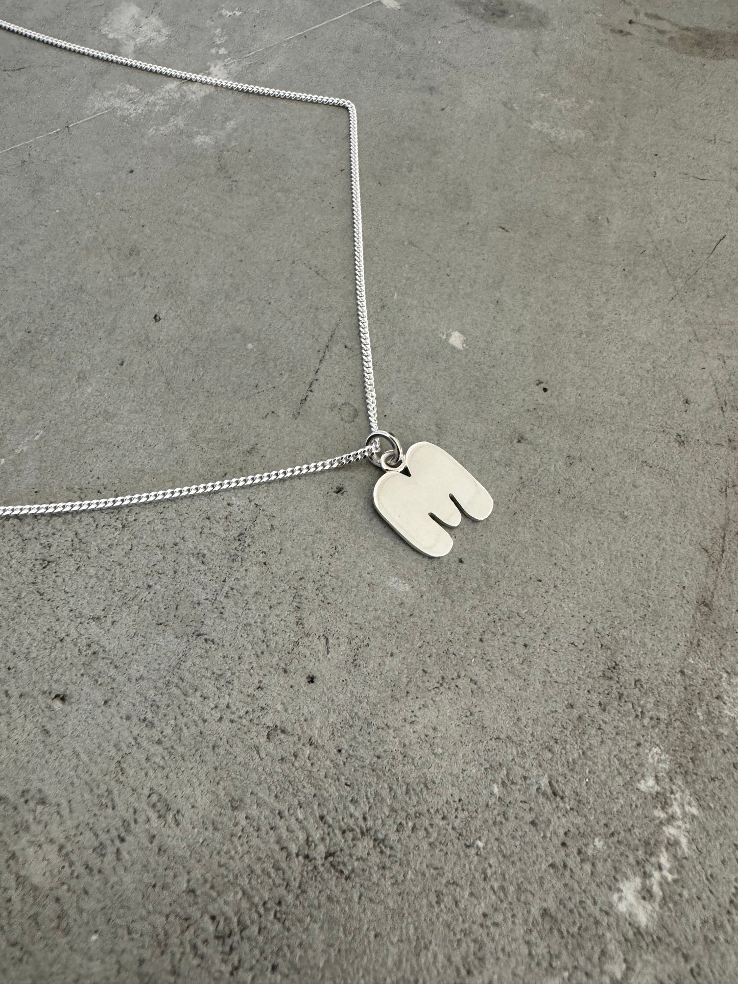 Buds Initial Necklace