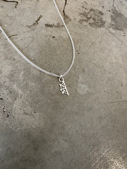 Half Web Necklace
