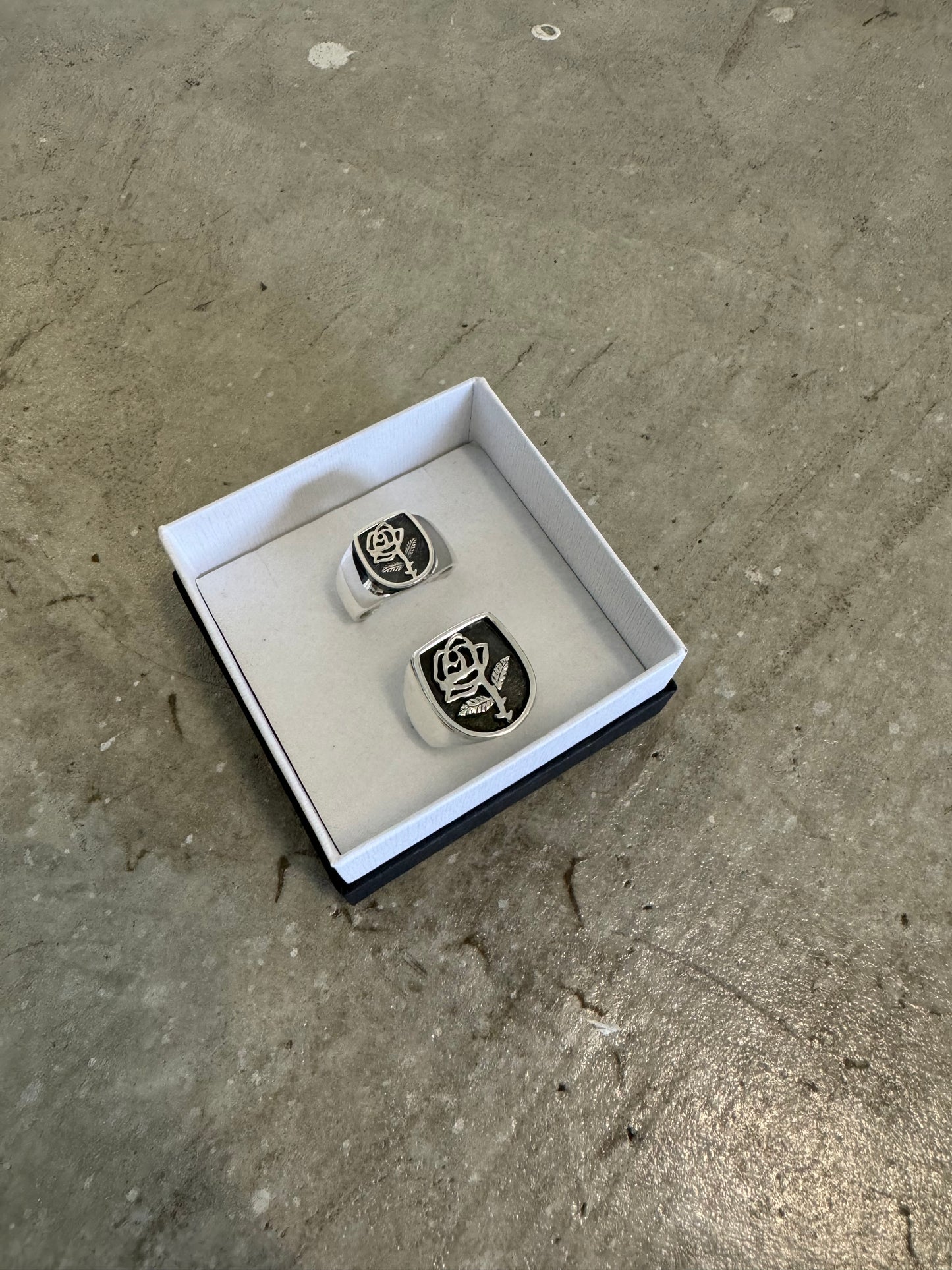 Mini Sacred Rose Signet Ring