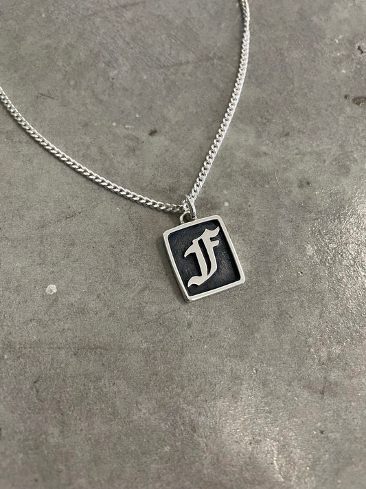 Prime Initial Necklace