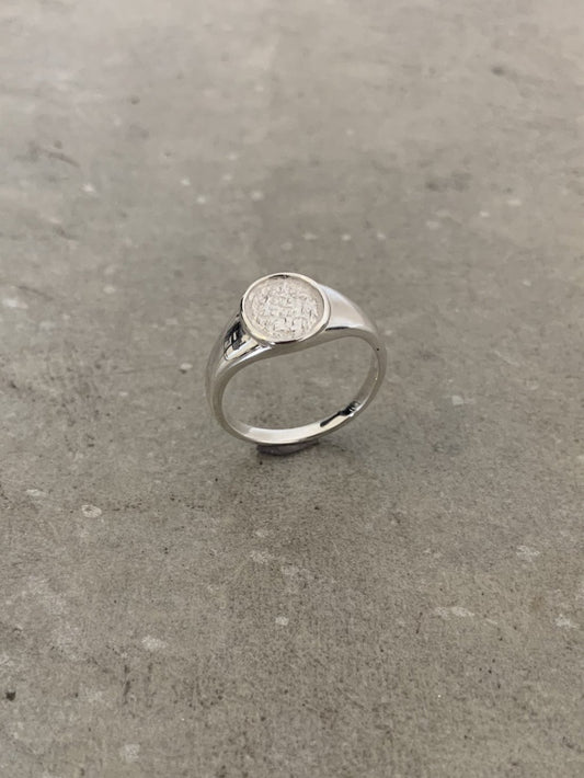 Mini Ellipse Signet Ring