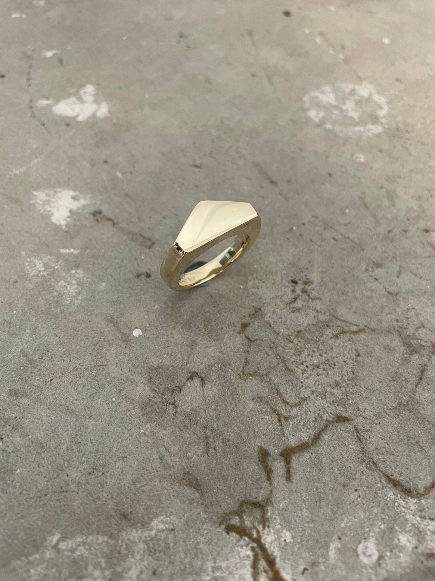 Gold Tri Band Ring
