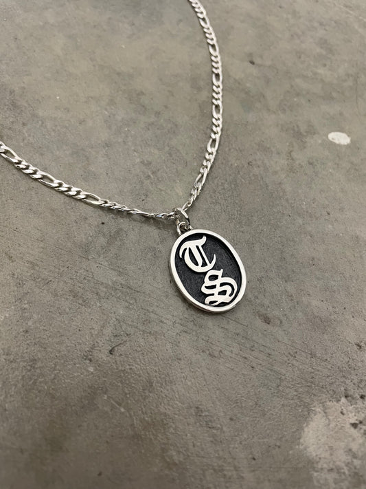 Double Initial Pendant