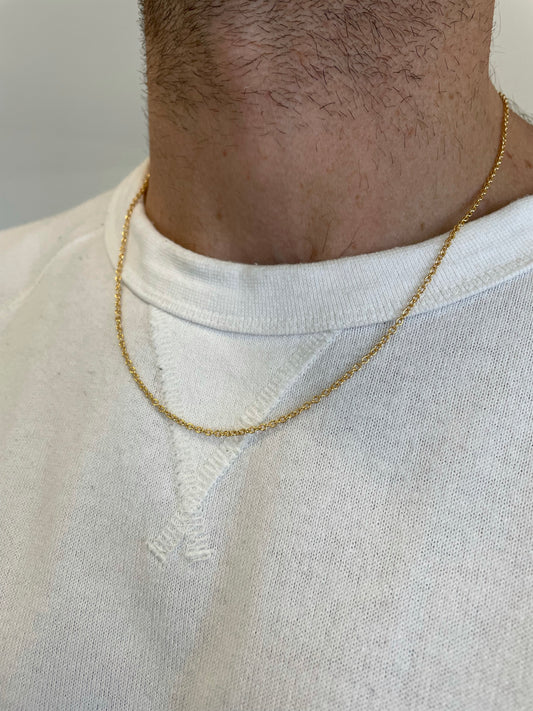 Gold Cable Chain