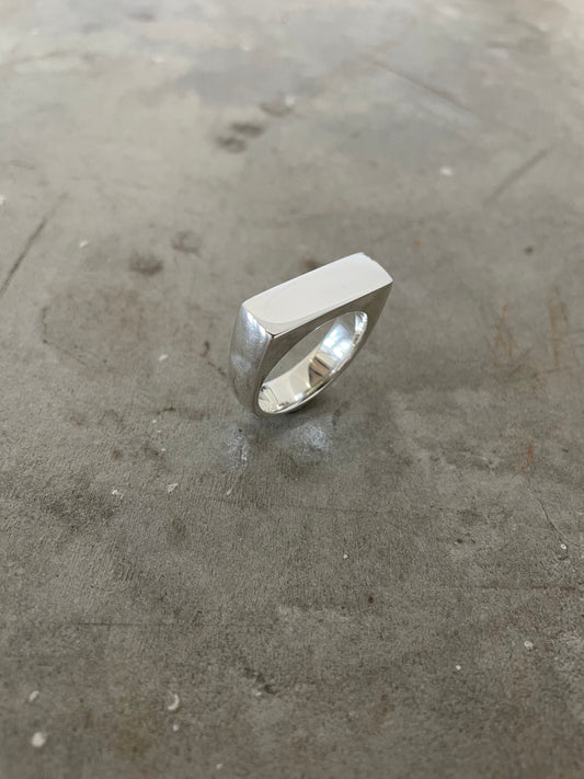 Squared Edge Band Ring