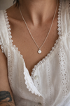 Stamped Initial Necklace
