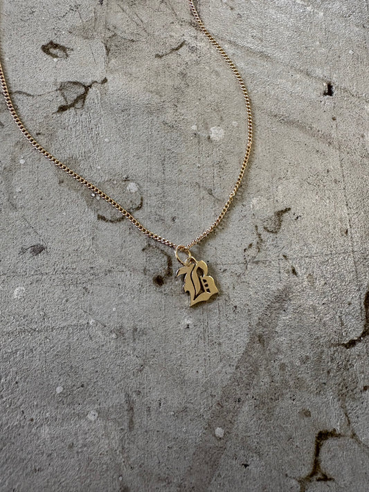 Gold Letter Necklace