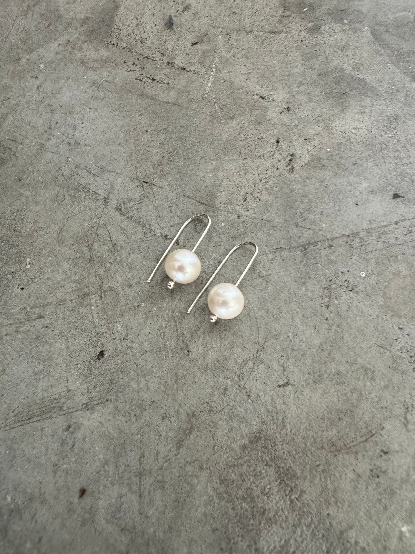Pearl Hook Earrings