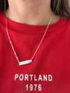 Paperclip ID Necklace
