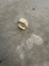 Gold “Till Death Signet” Ring