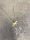 Gold Tiger Necklace
