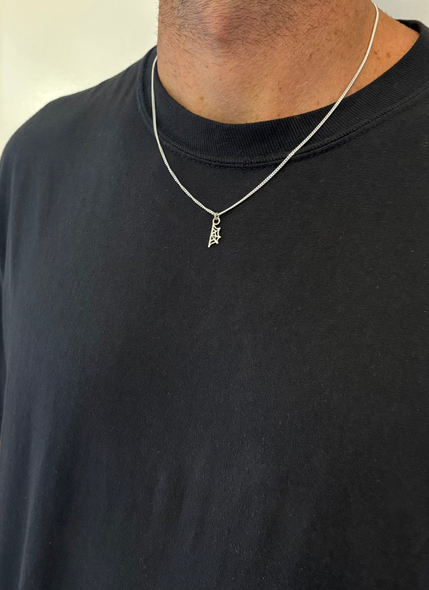 Half Web Necklace