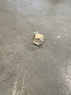 Gold Mini Flat Top Crest