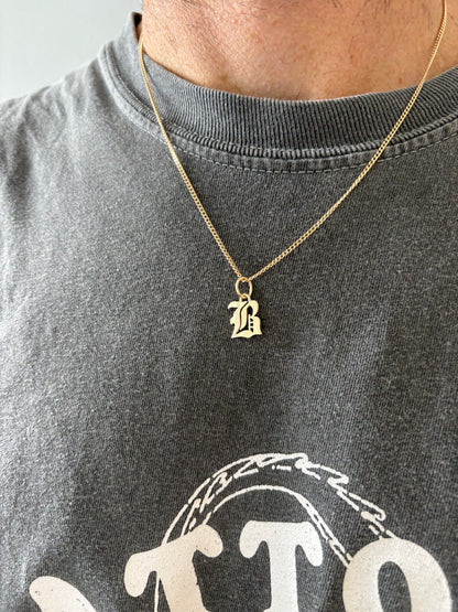 Gold Letter Necklace