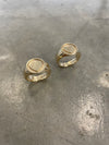 Gold Heart Signet Ring