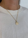 Gold Palm Tree Necklace