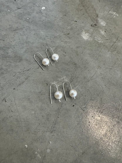 Pearl Hook Earrings