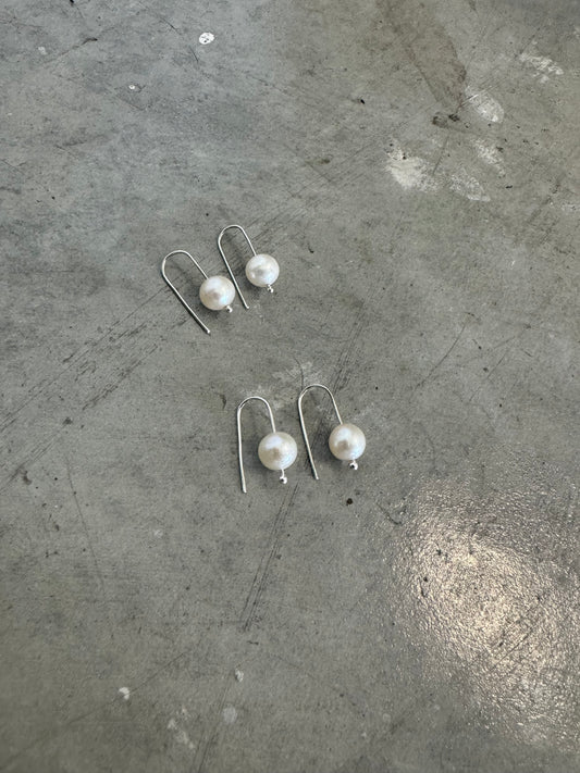 Pearl Hook Earrings