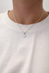 Stamped Initial Necklace
