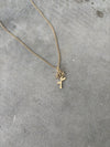 Gold Rose Necklace