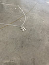 Double Mini Number Necklace