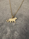 Gold Tiger Necklace