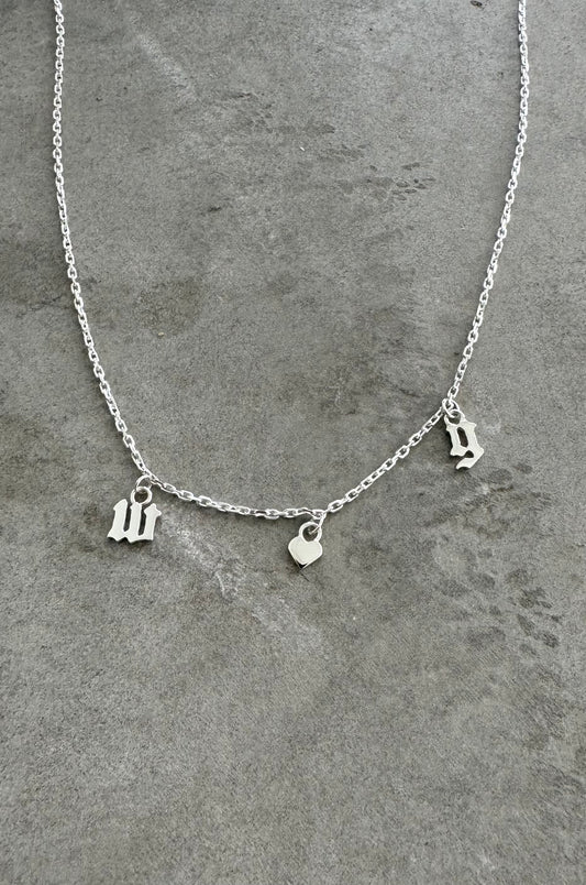 Charm Initial Necklace