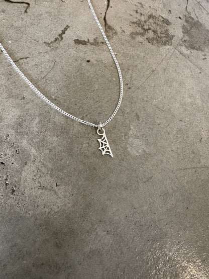 Half Web Necklace