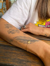 Gold 'Mother' Kanji Bracelet
