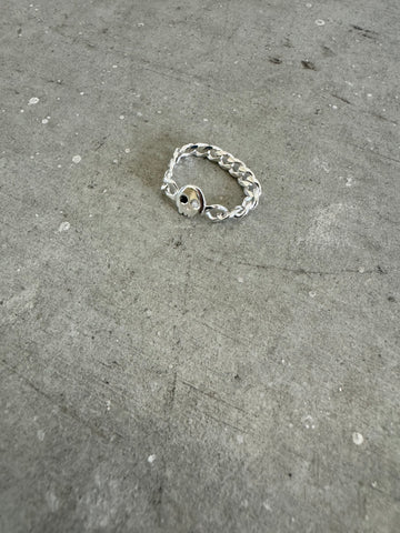 Skull Chain Ring