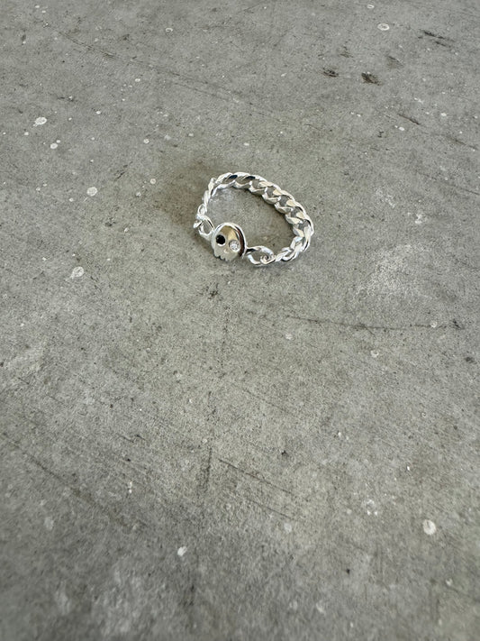Skull Chain Ring