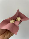Gold Heart Signet Ring