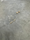 Gold Bar Studs