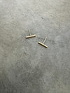 Gold Bar Studs