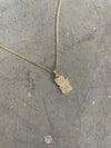 Gold Lucky Cat Necklace