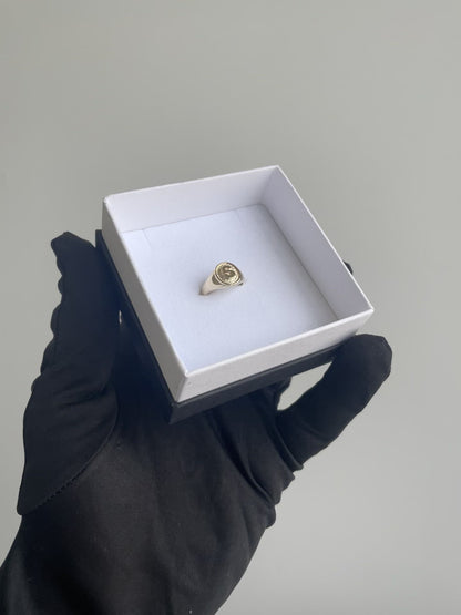 Gold Mini Initial Signet