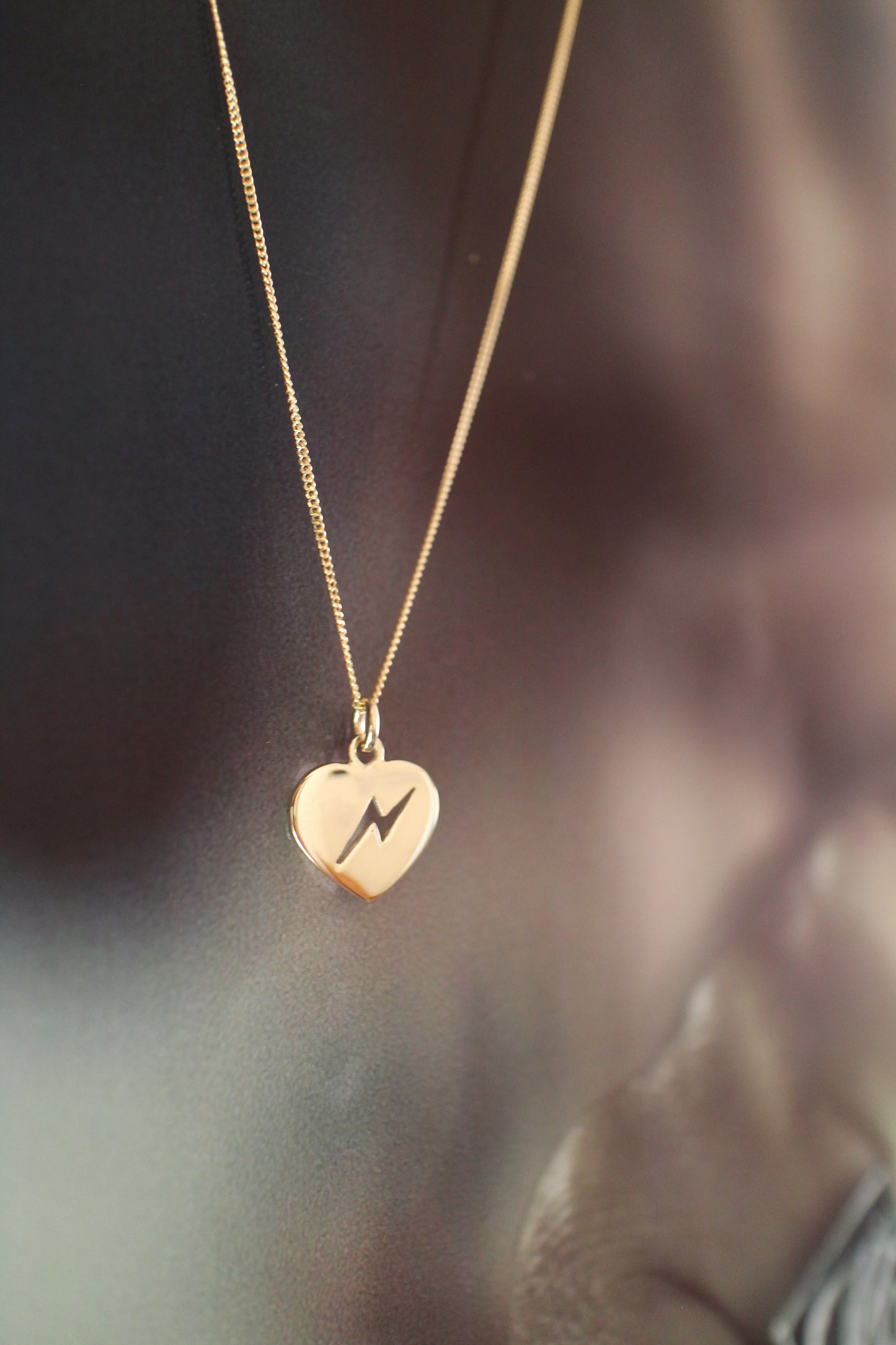 Gold 'Love Struck' Necklace