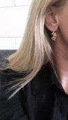 Gold Lucky Dragon Earrings