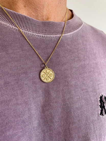 Gold X Fortunes Initial Necklace