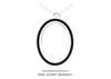 Prime Initial Necklace