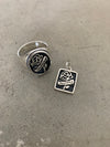 Sacred Rose Scroll Signet Ring