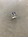Anchor Square Signet Ring